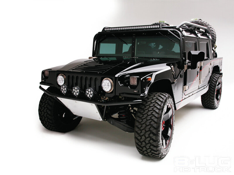 Black Hummer H1 — Neutral