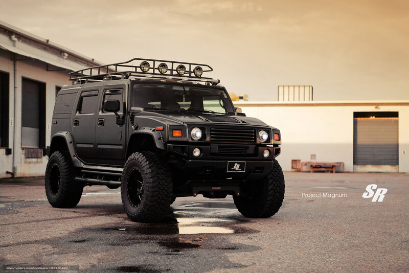 Black Hummer H2 Project Magnum
