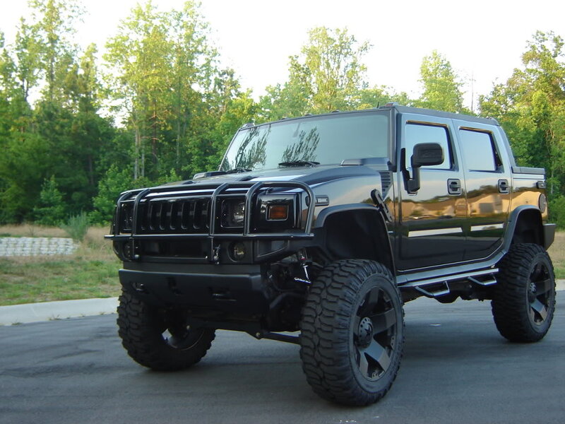 Black Hummer H2 Suv — Calm
