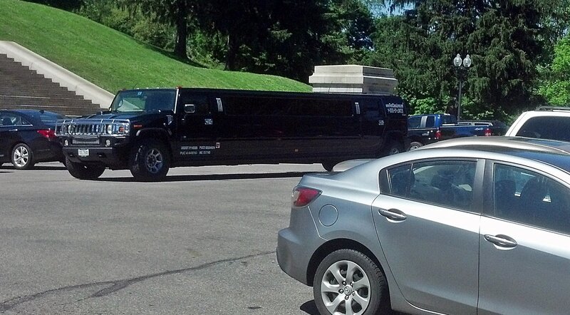 Black Hummer Limo — Calm