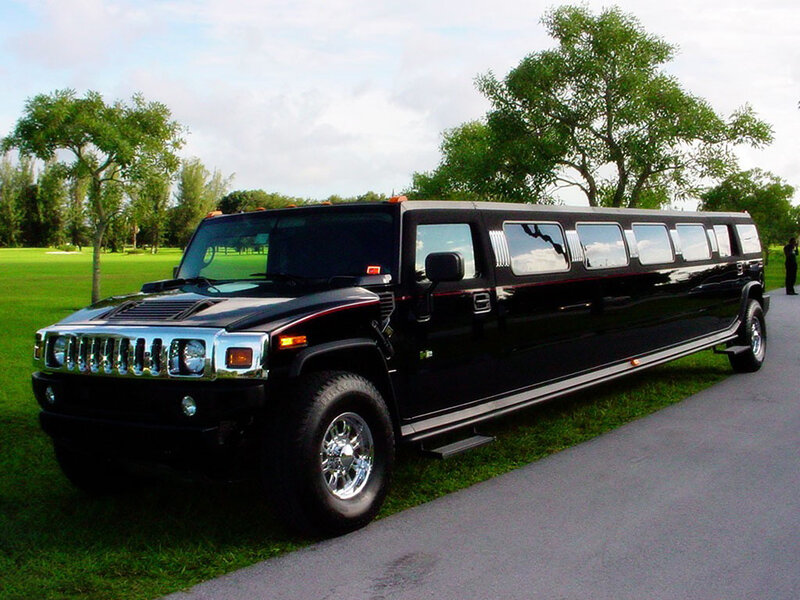 Black Hummer Limo
