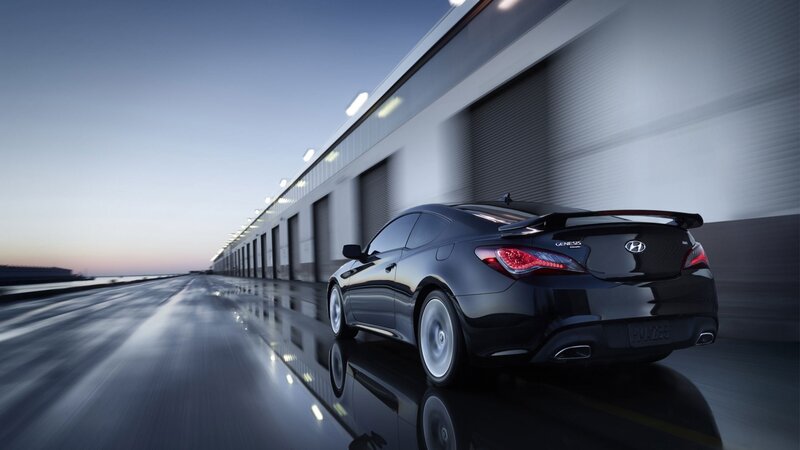 Black Hyundai Genesis Coupe