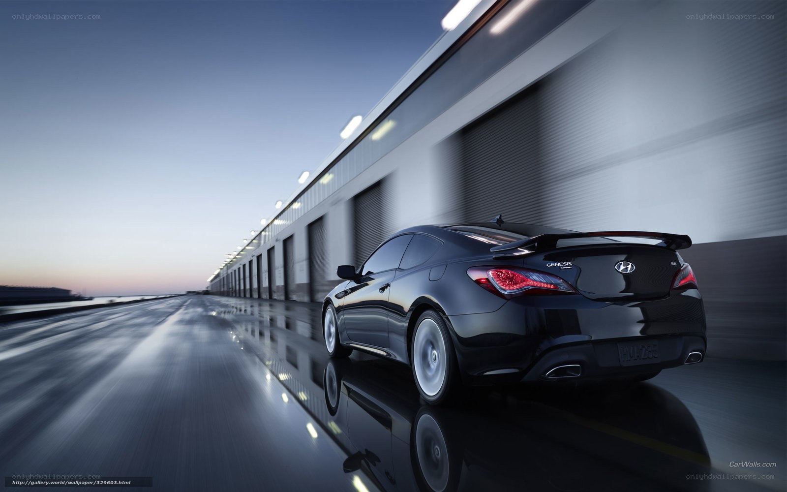 Black Hyundai Genesis Coupe