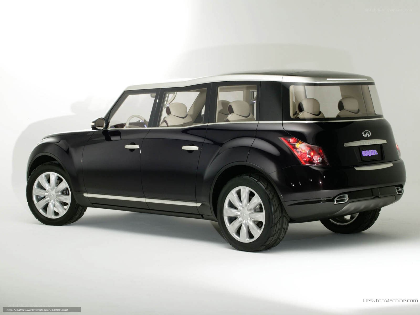 black infiniti concept car