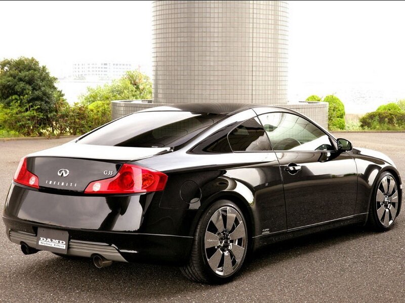 Black Infiniti G35 Coupe