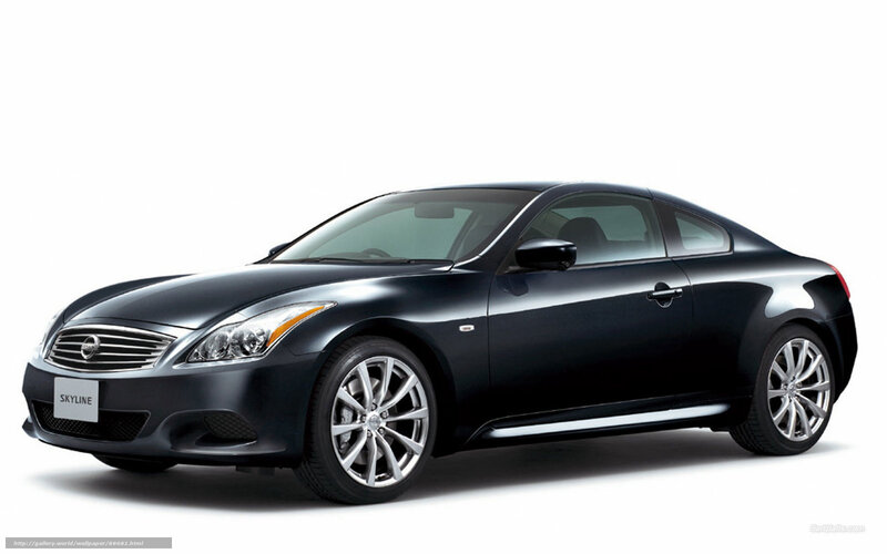 Black Infiniti G37 Coupe