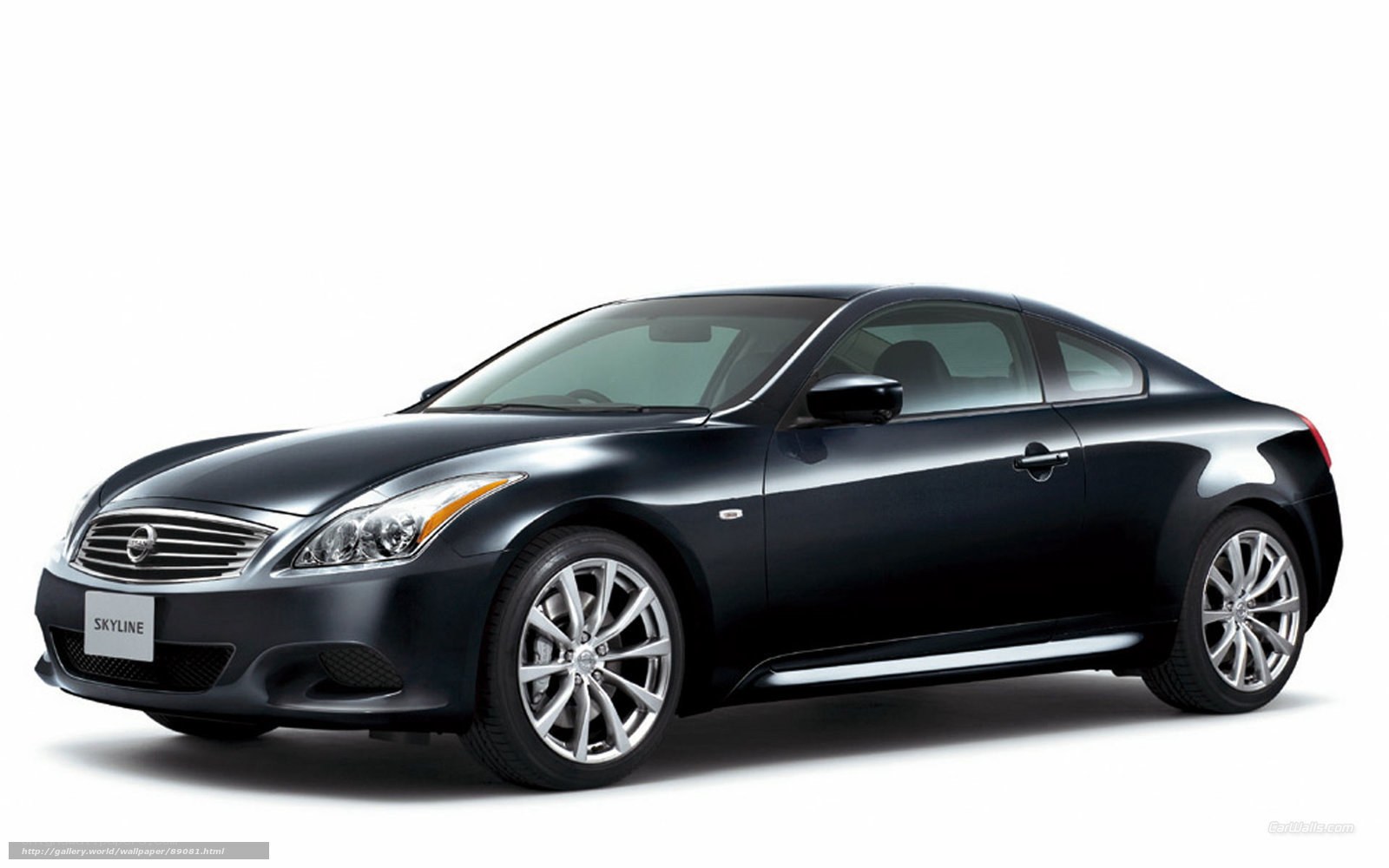 Black Infiniti G37 Coupe