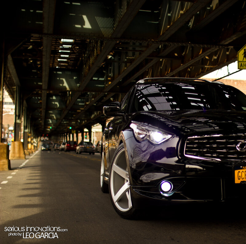Black Infiniti Qx50