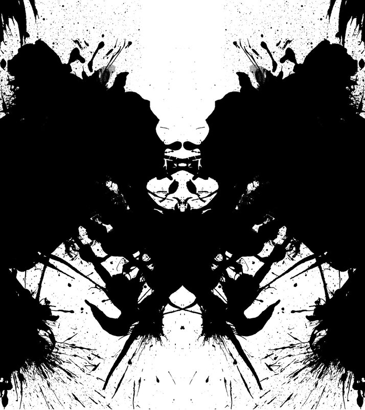 Black Ink Blots — Dramatic