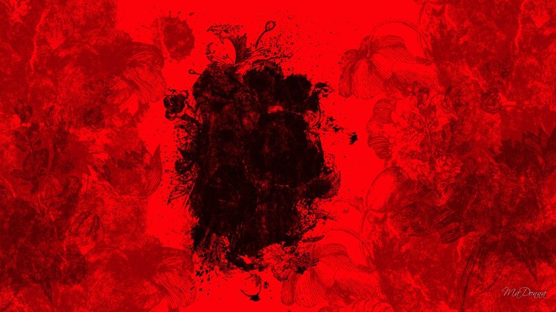 Black Ink Splatter