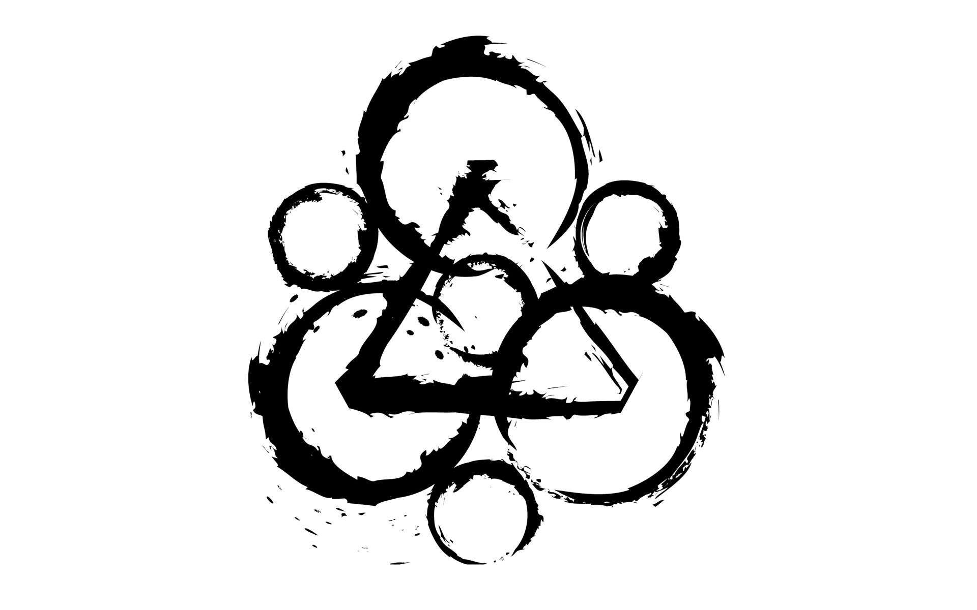 black ink symbol design