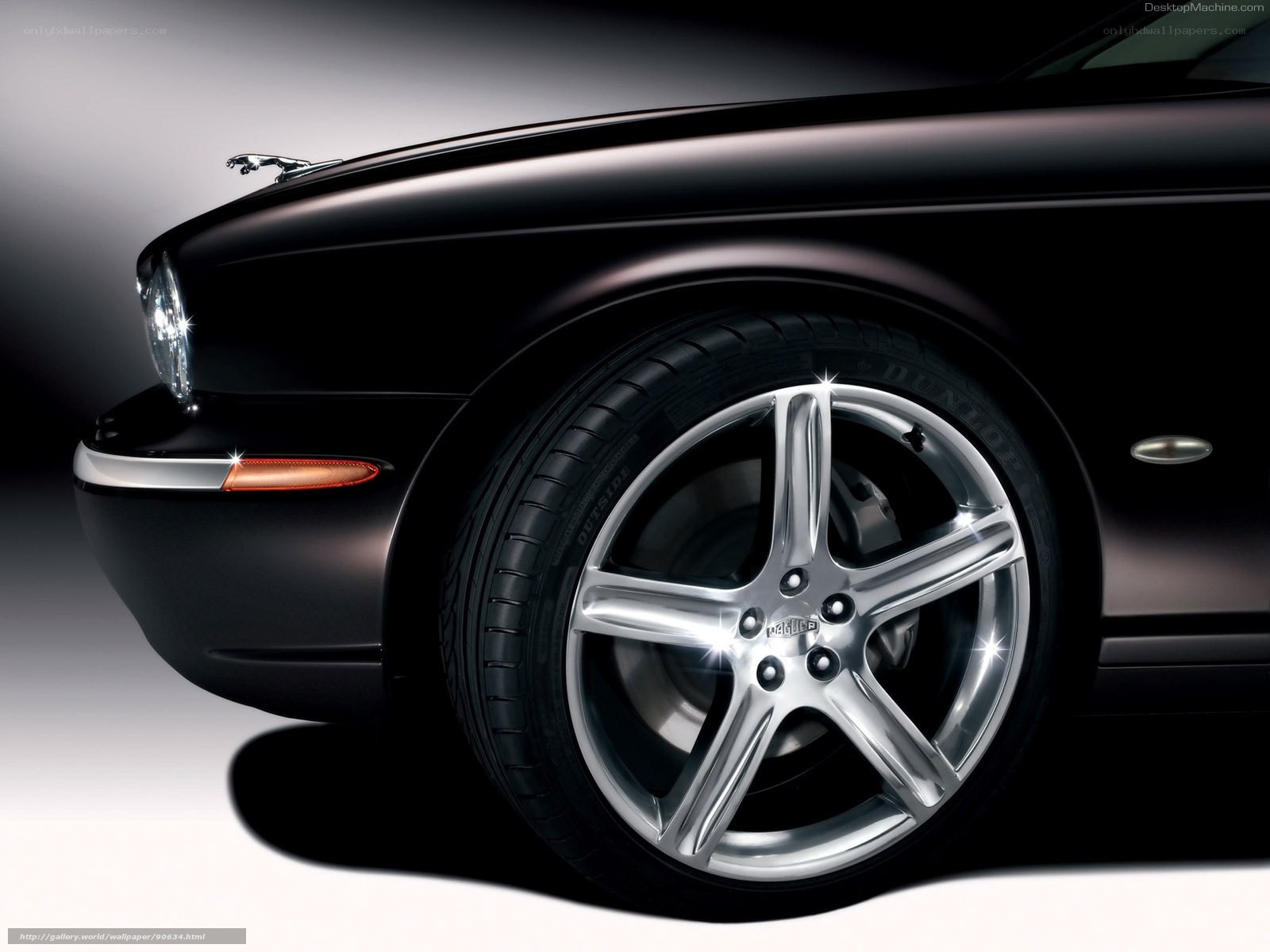 Black Jaguar Car Wheel