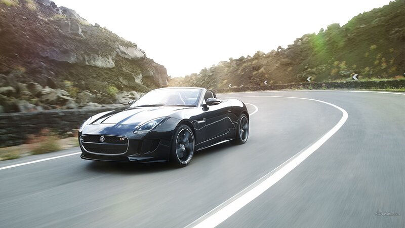 Black Jaguar Convertible