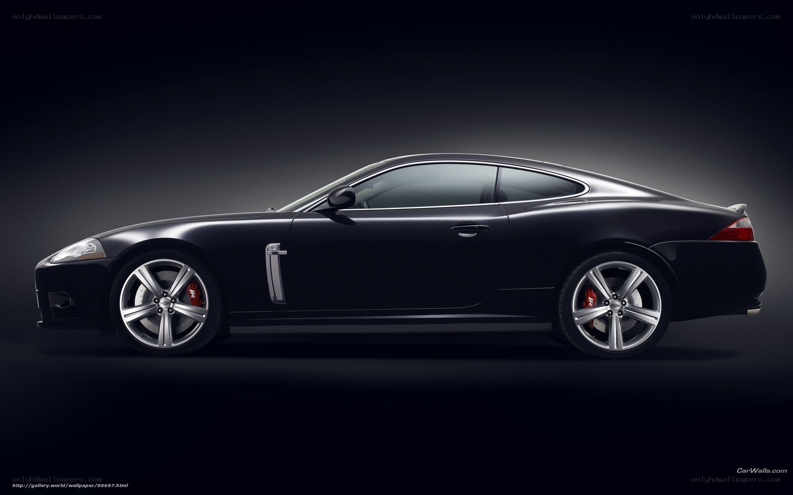 black jaguar coupe