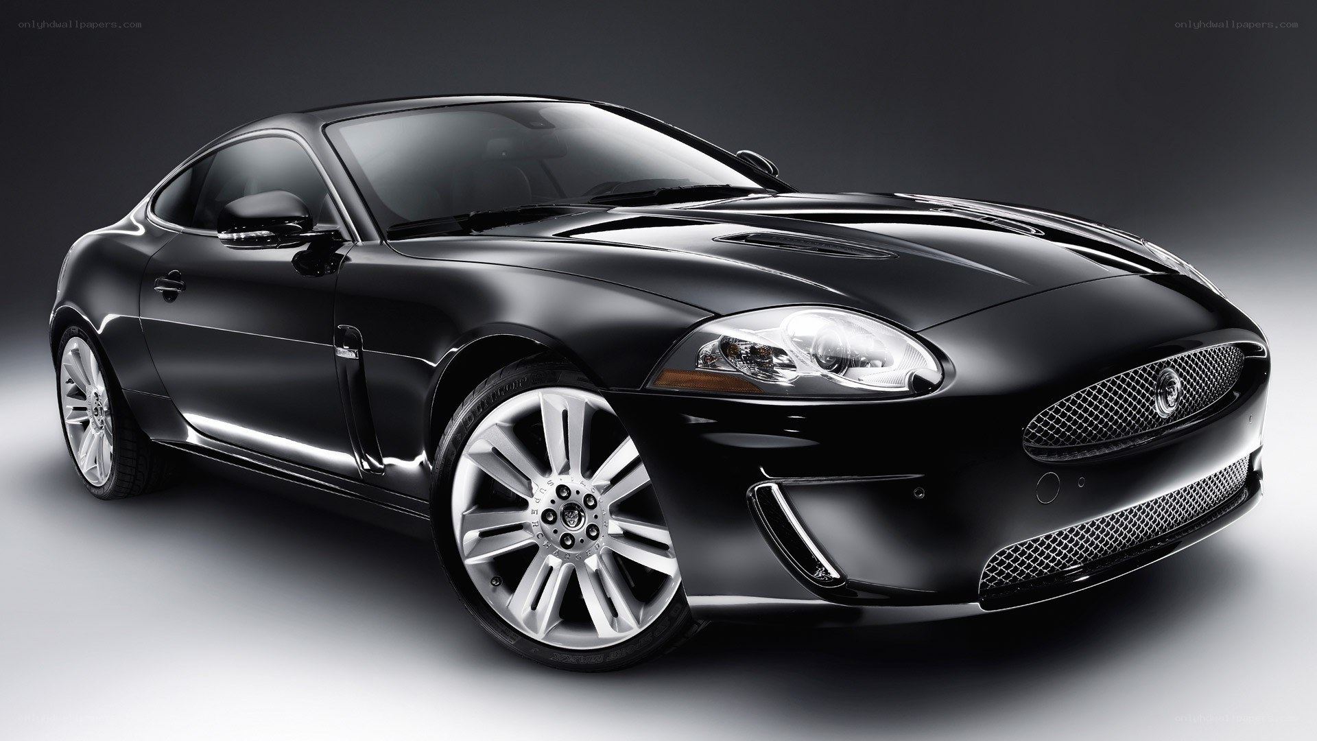 black jaguar coupe