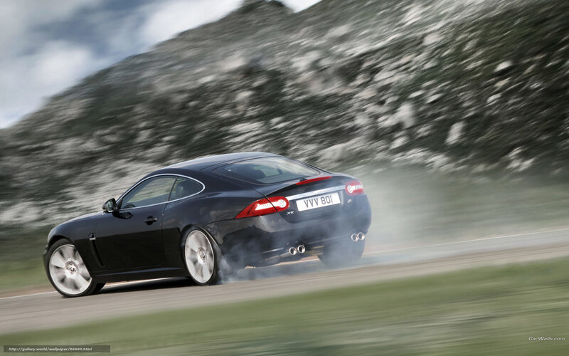 Black Jaguar Coupe — Dynamic, Afternoon