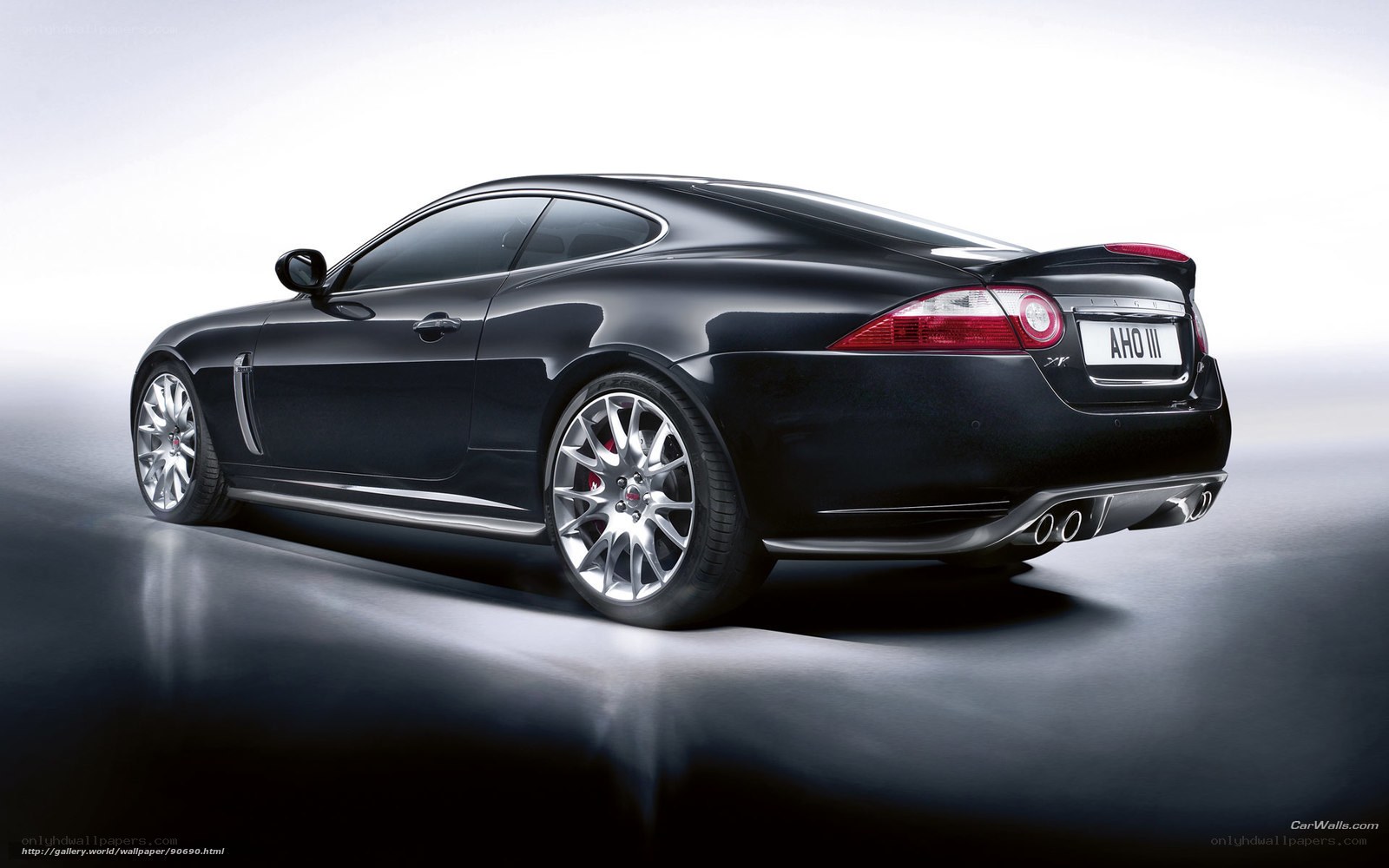 black jaguar coupe