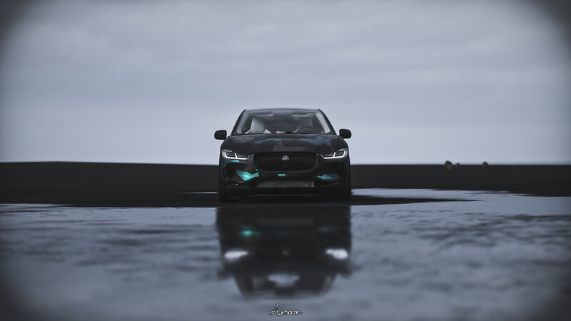 Black Jaguar I-pace