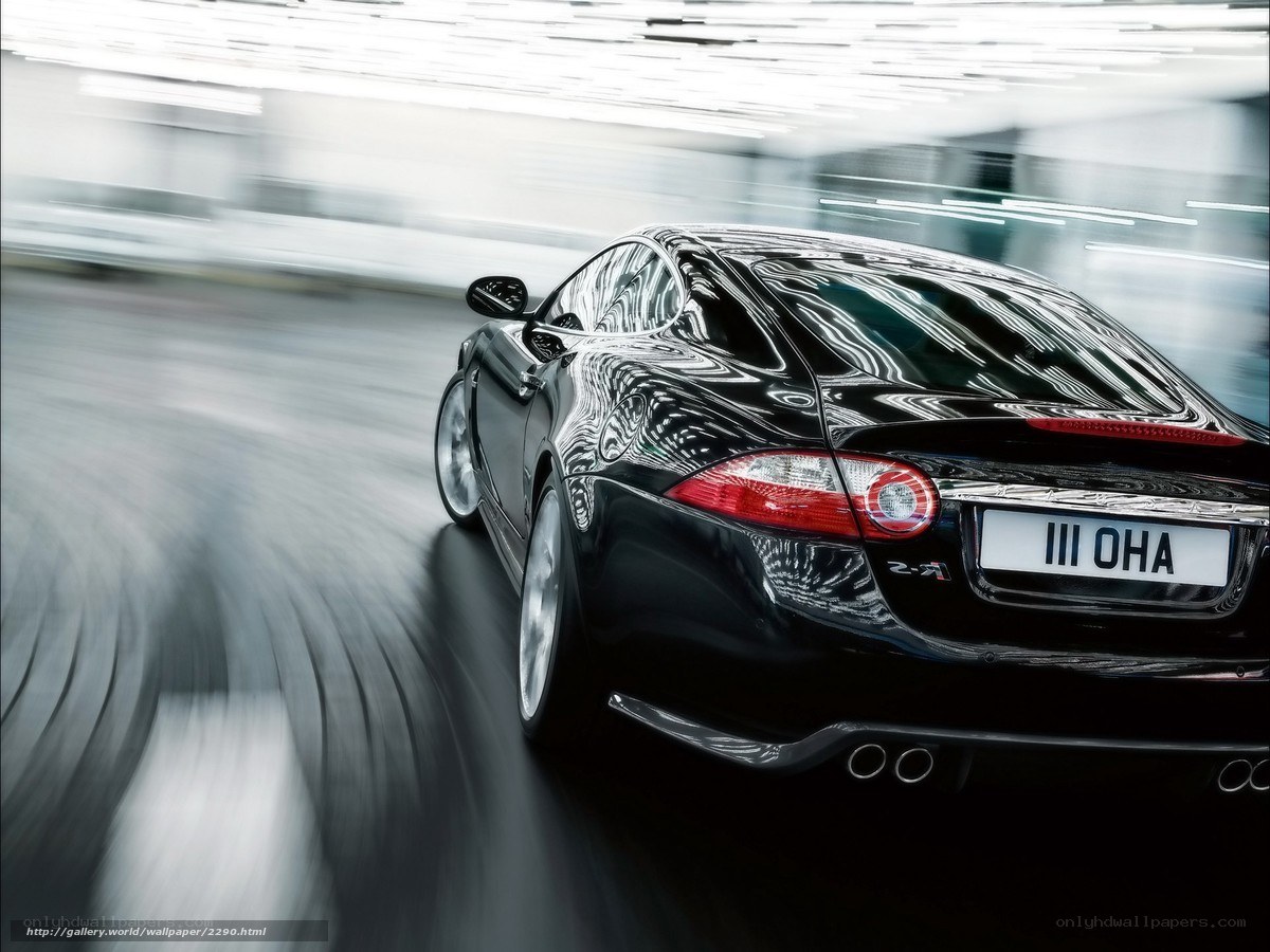 black jaguar in motion