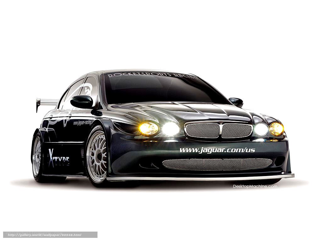 black jaguar race car