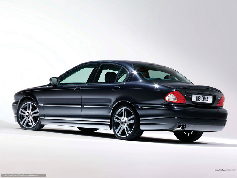 Black Jaguar X-type Sedan — Neutral