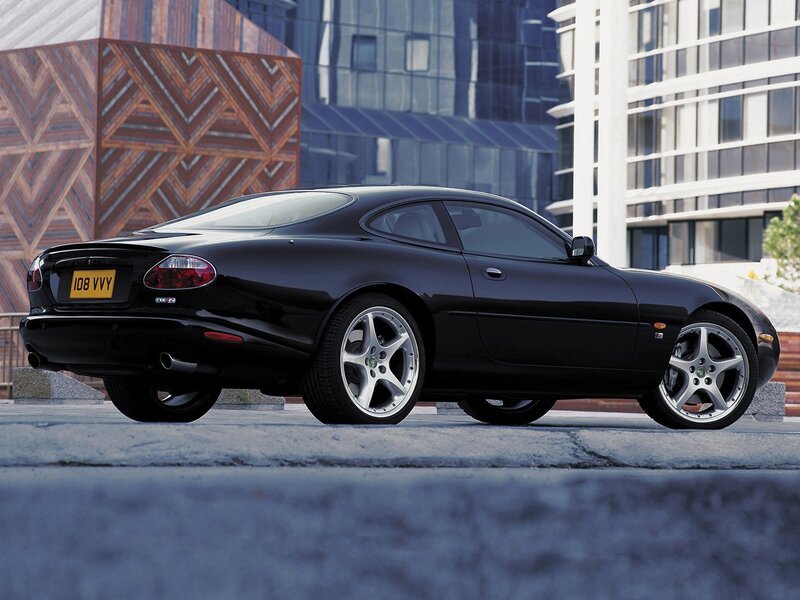 Black Jaguar Xk Coupe — Modern