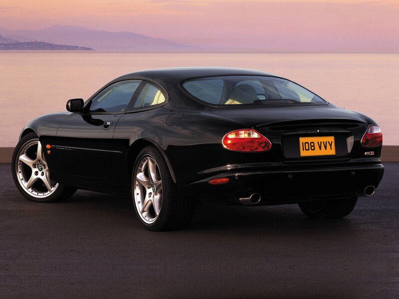Black Jaguar Xk Coupe — Serene