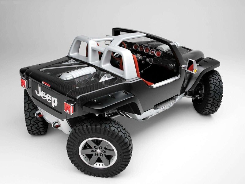 Black Jeep Concept Car — Neutral