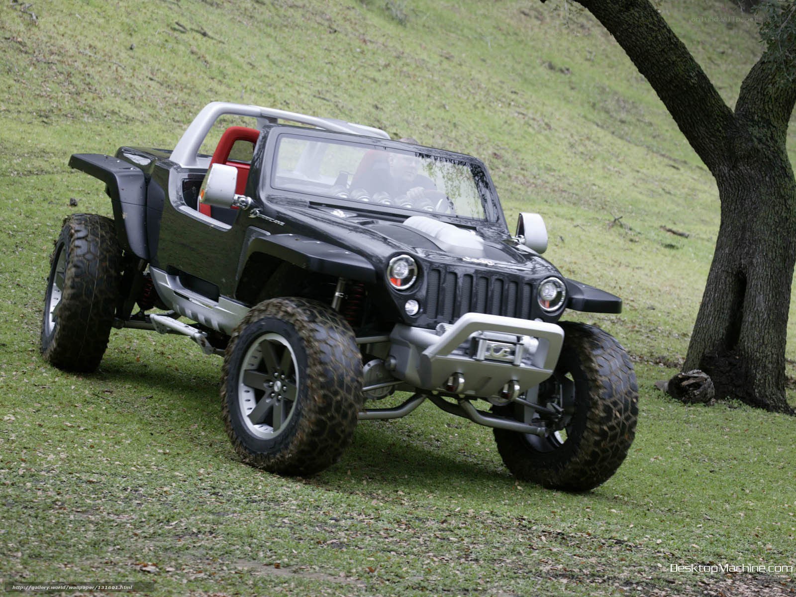 black jeep concept vehicle