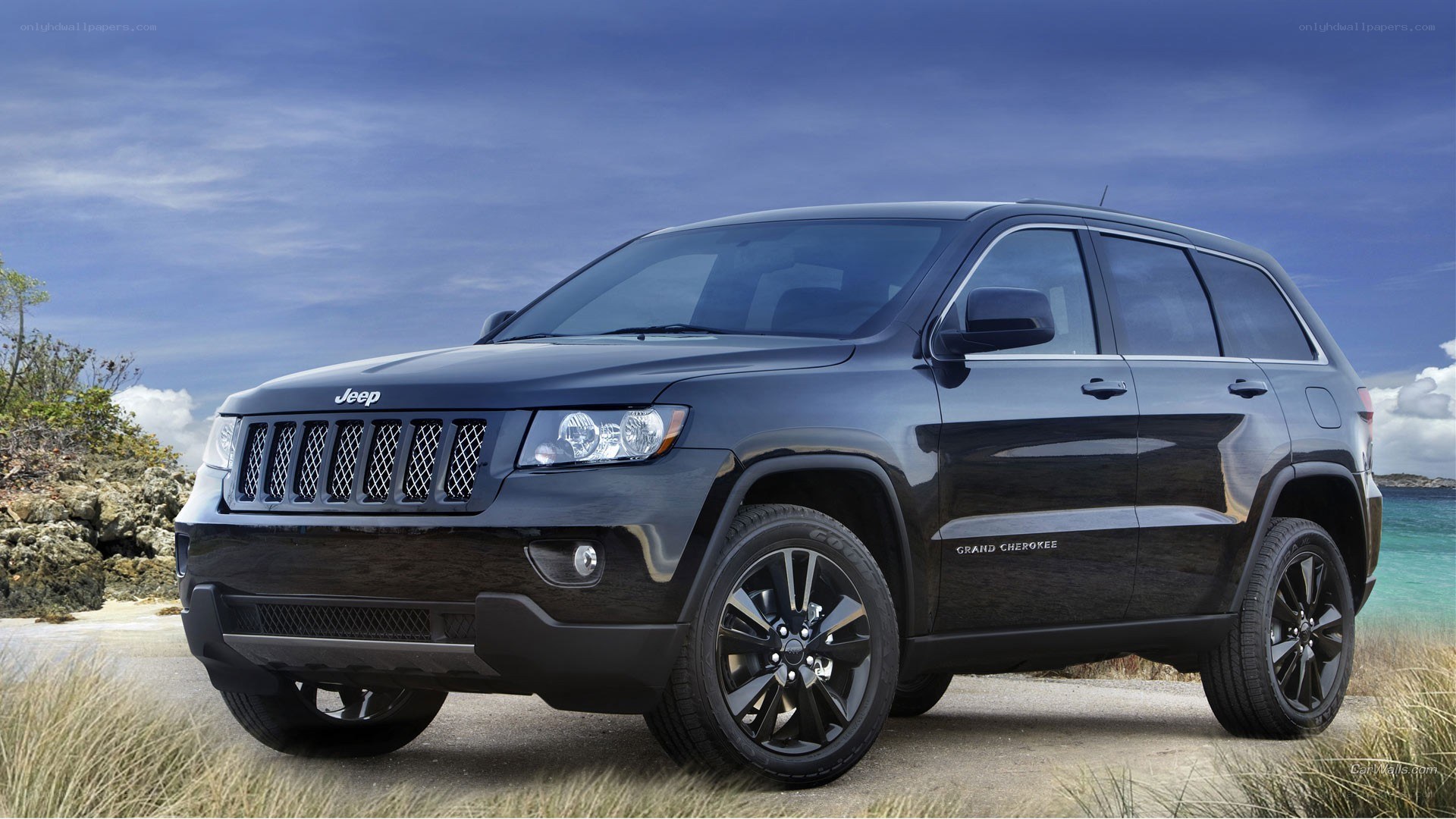 Black Jeep Grand Cherokee