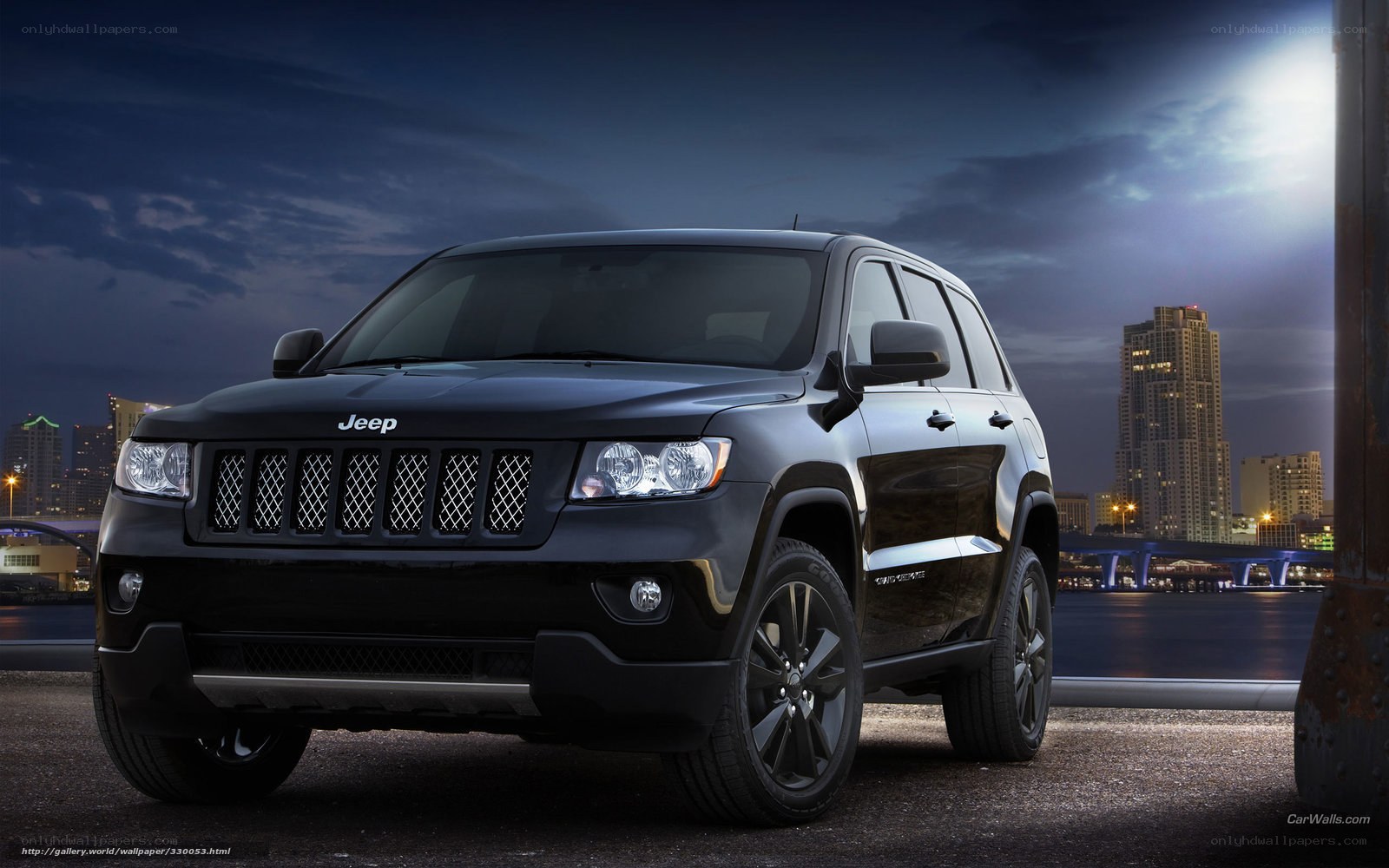 Black Jeep Grand Cherokee