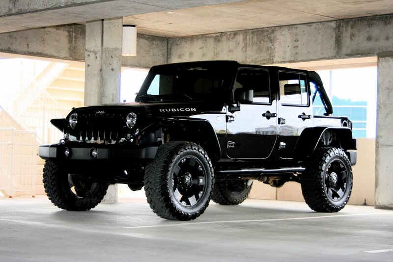 Black Jeep Rubicon