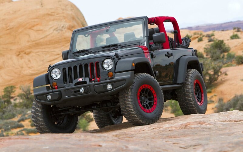 Black Jeep Wrangler — Adventurous