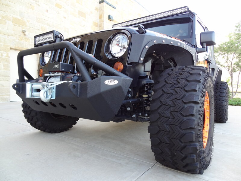Black Jeep Wrangler — Dramatic, Afternoon, Photograph