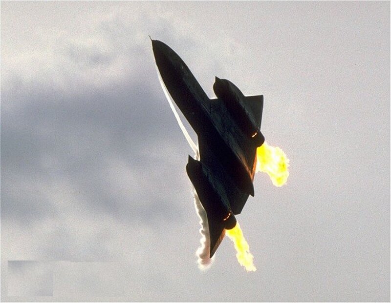Black Jet Aircraft — Gray, Dramatic