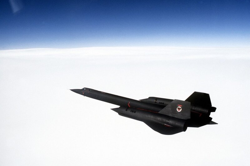 Black Jet Aircraft — Serene