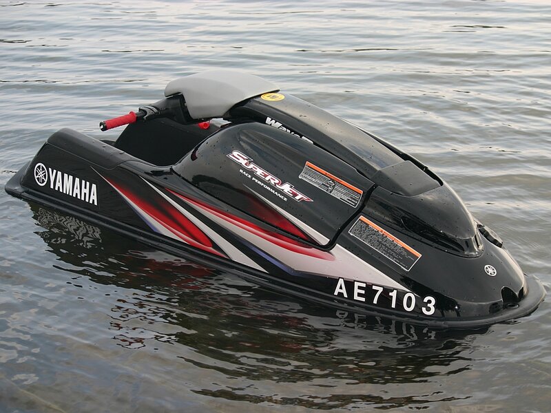 Black Jet Ski