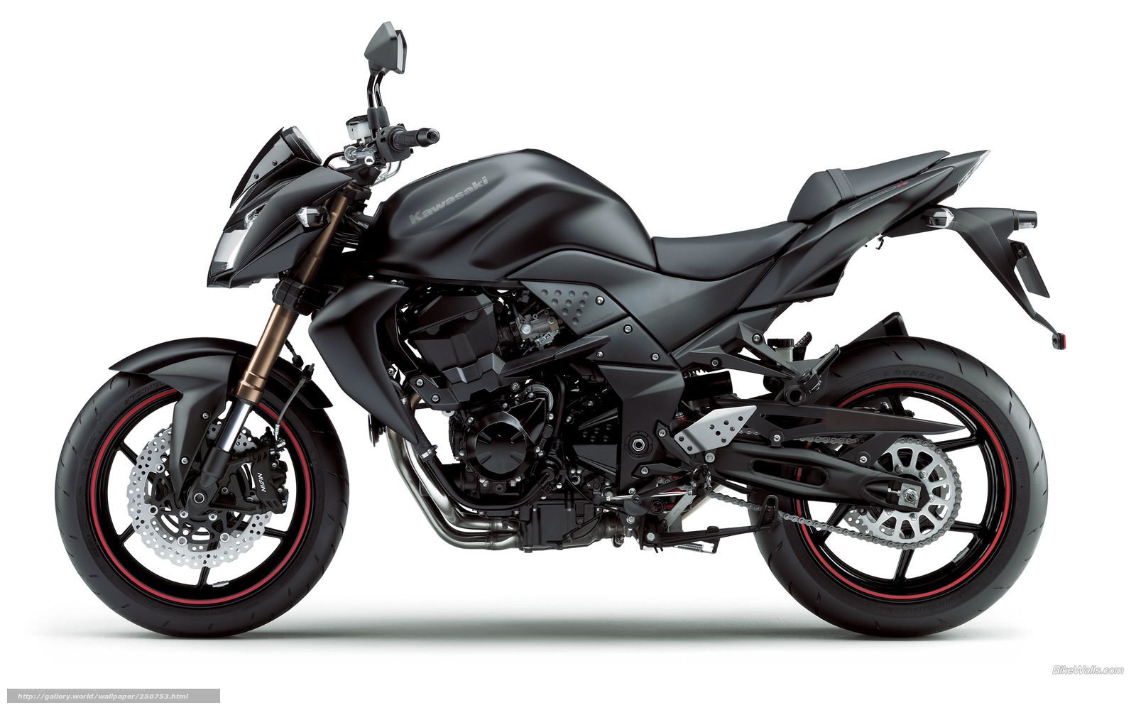 black kawasaki motorcycle