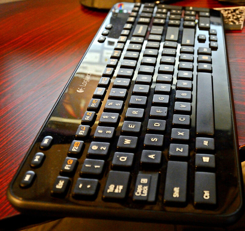 Black Keyboard on Table