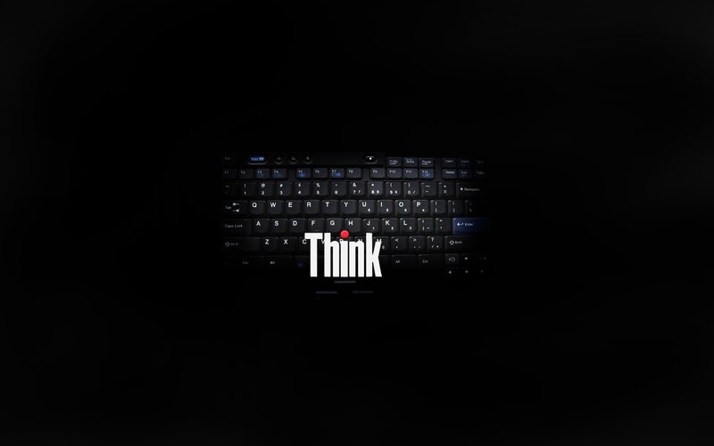 Black Keyboard with Red Dot