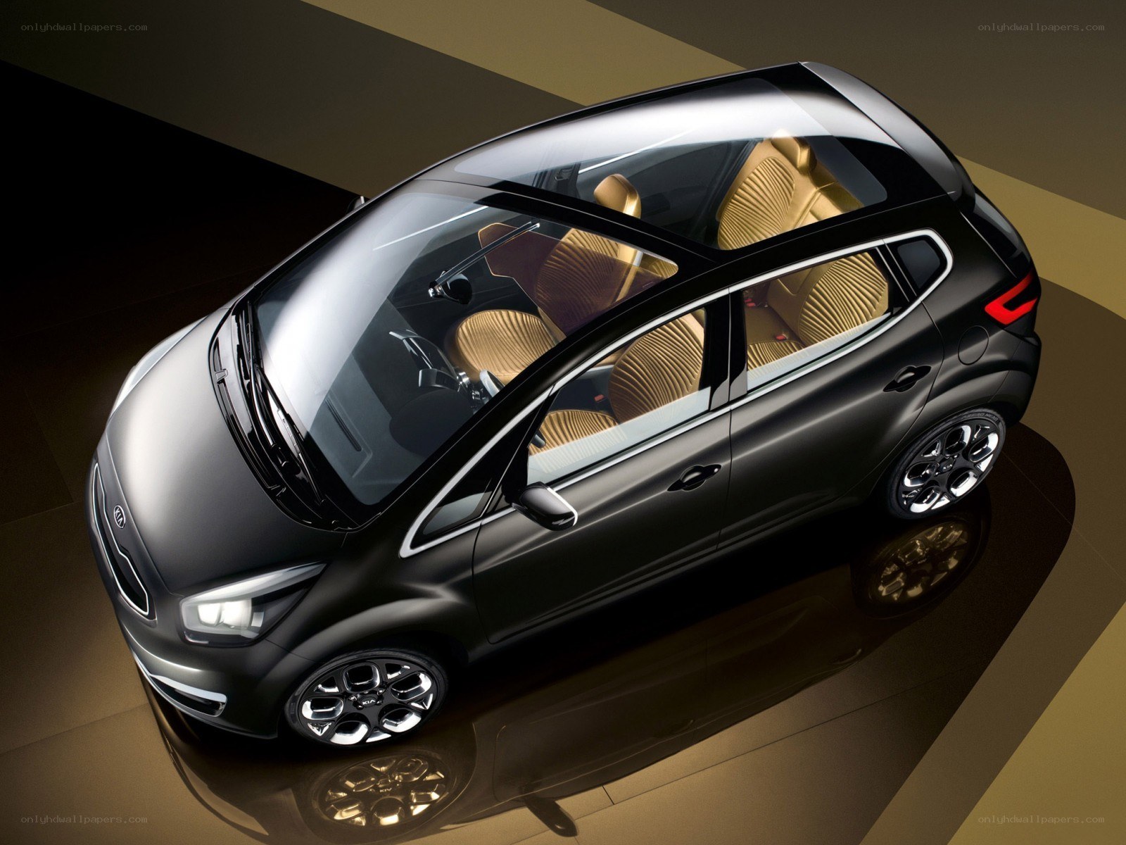 Black Kia concept car