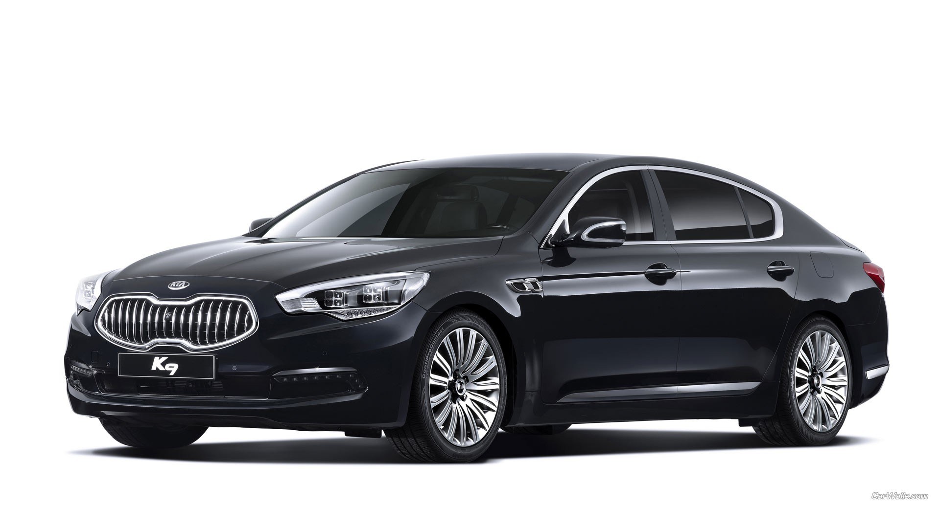 Black Kia K9 sedan