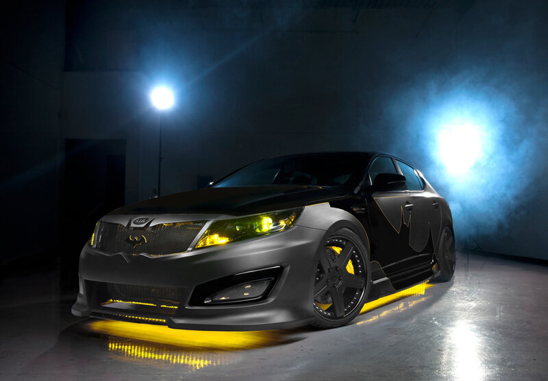 Black Kia Sedan