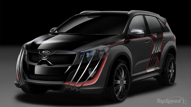 Black Kia Suv Concept