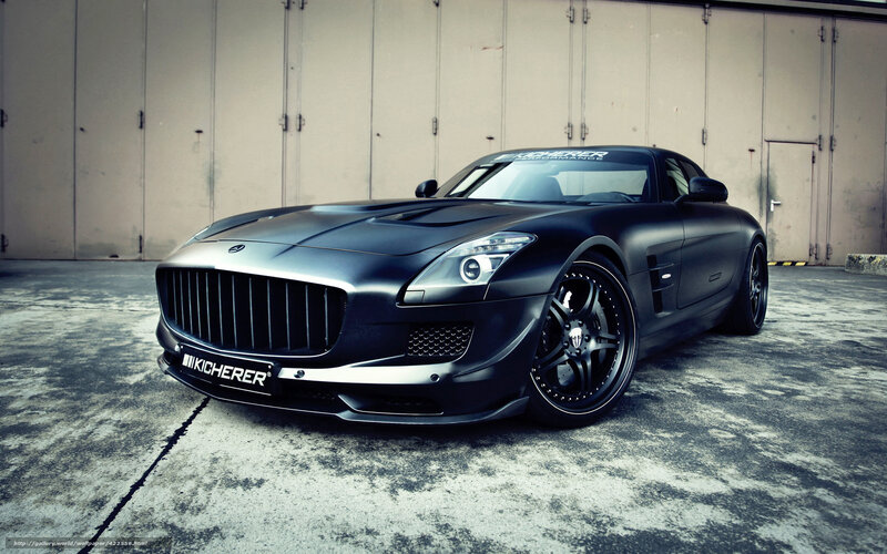 Black Kicherer sports car