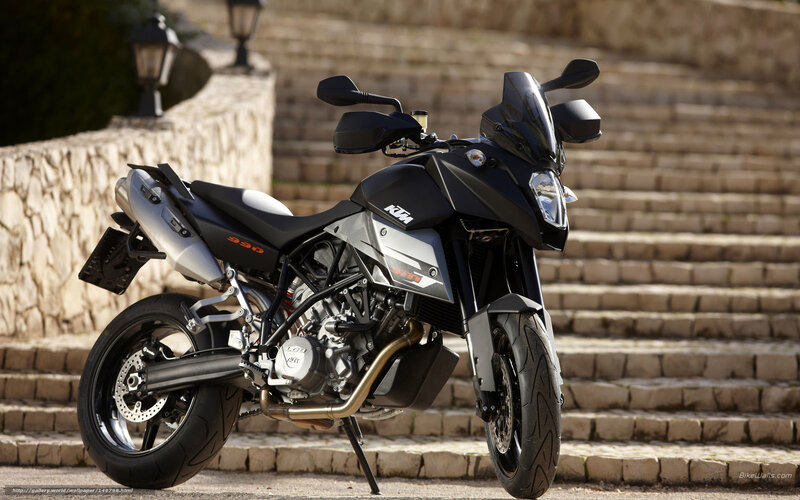 Black KTM 390 Adventure motorcycle