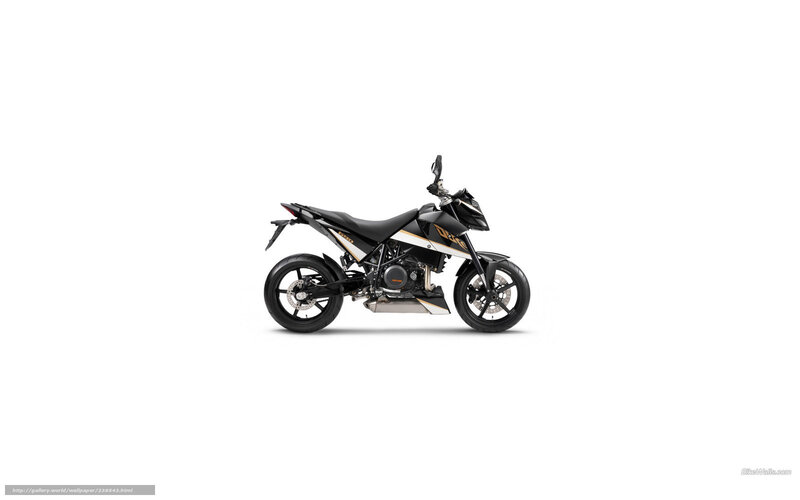black ktm motorcycle