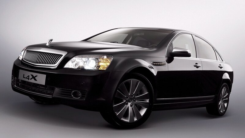 Black L4X sedan car