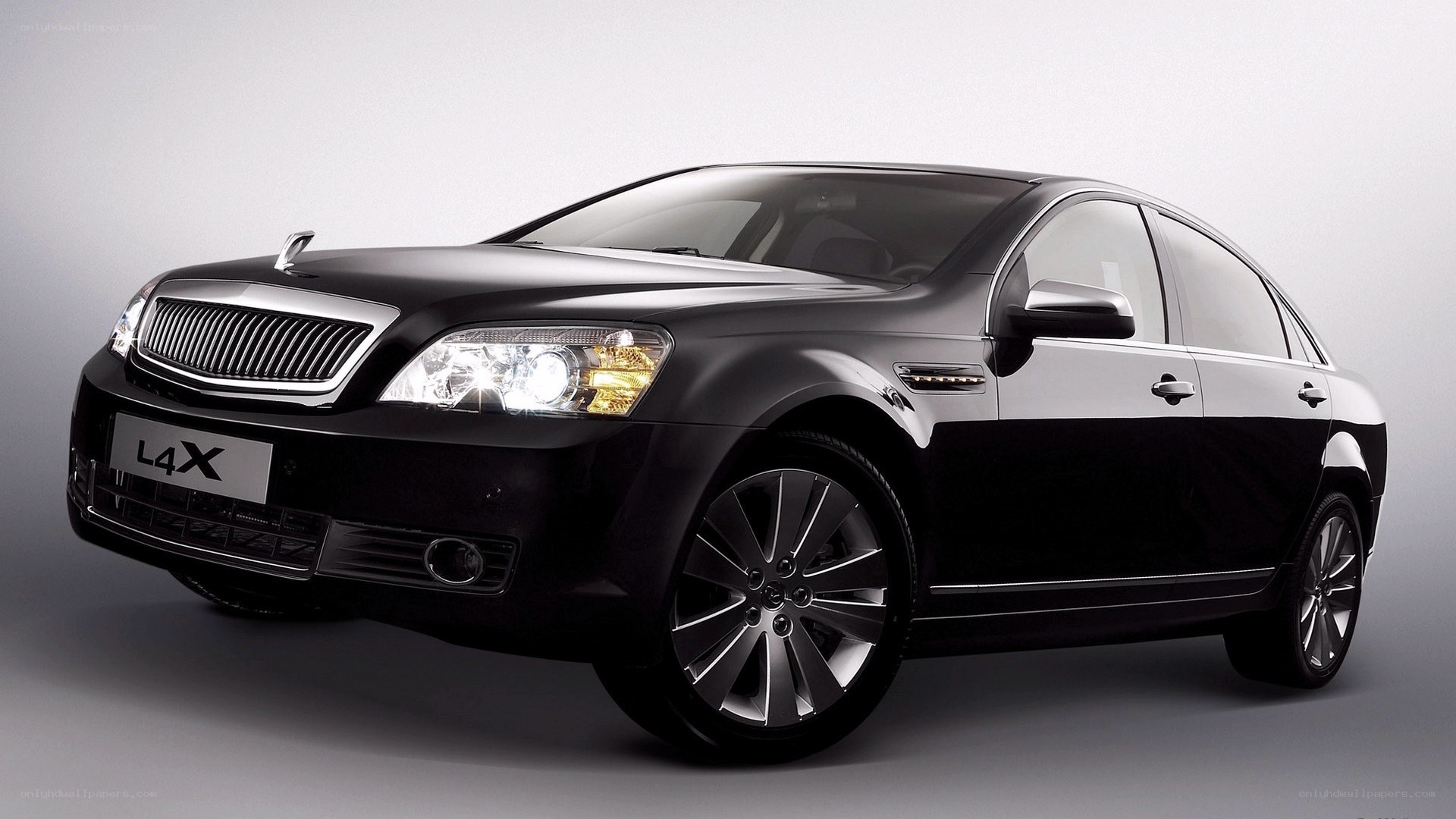 Black L4X sedan car