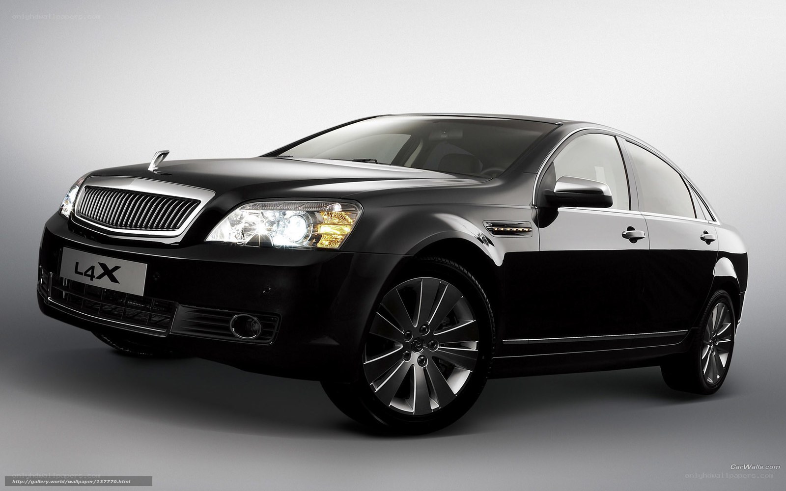 Black L4X sedan car